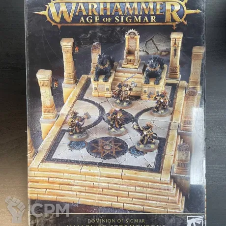 Описание картинки Dominion of Sigmar - Hallowed Stormthrone от Karlos по цене 12 000руб | Свободный Рынок Миниатюр - СРМ