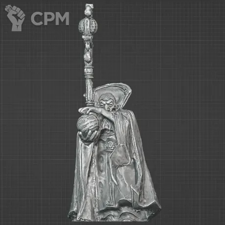 Описание картинки Master Mage / Empire Wizard / Маг / Колдун / Чарадей - Скан от MrMetalHorror по цене 275руб | Свободный Рынок Миниатюр - СРМ