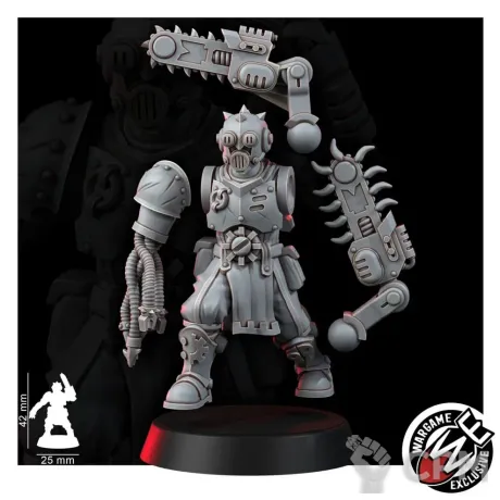 Описание картинки Dark Mechanicus Servitor Battleclade - 2 Сервитора от MrMetalHorror по цене 350руб | Свободный Рынок Миниатюр - СРМ