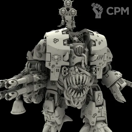 Описание картинки DG Leviathan 80мм от Laboratory of Chaos по цене 2 135руб | Свободный Рынок Миниатюр - СРМ