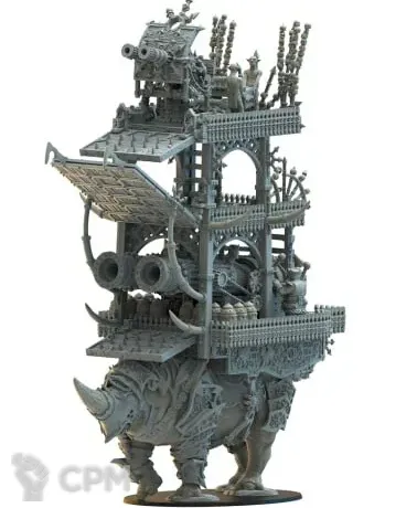 Описание картинки Hellcannon / Deathshrieker Rocket Launcher / Dreadquake Mortar / Magma Cannon от MrMetalHorror по цене 4 500руб | Свободный Рынок Миниатюр - СРМ