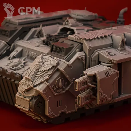 Описание картинки Blood angels upgrade land raiders от Destr по цене 2 500руб | Свободный Рынок Миниатюр - СРМ