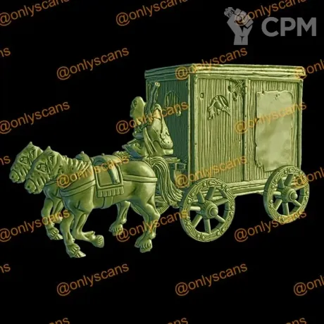 Описание картинки Carnival of Chaos cart /Corpse Cart - Скан от MrMetalHorror по цене 1 000руб | Свободный Рынок Миниатюр - СРМ