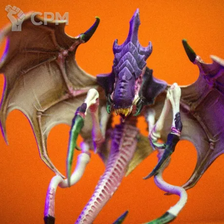 Описание картинки Паразит Мортрекса I Parasite of mortrex оригинал покрашенный Leviathan от Lirumi по цене 4 500руб | Свободный Рынок Миниатюр - СРМ