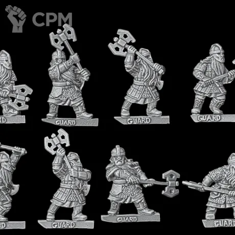 Описание картинки Khazad Guard (old) от Орки с наГорки по цене 800руб | Свободный Рынок Миниатюр - СРМ
