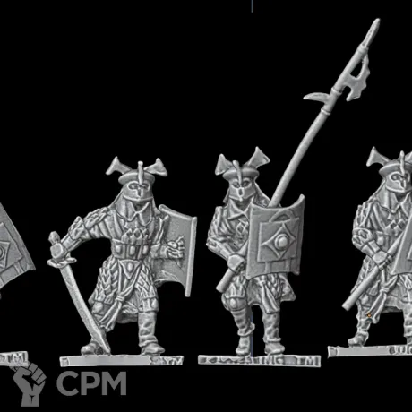 Описание картинки Easterling Hevy Warriors (old) от Орки с наГорки по цене 400руб | Свободный Рынок Миниатюр - СРМ