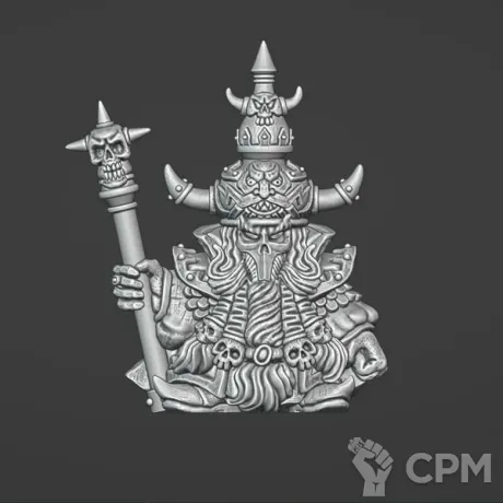 Описание картинки Daemonsmith / Sorcerer-Prophet от MrMetalHorror по цене 350руб | Свободный Рынок Миниатюр - СРМ