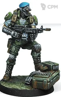 Описание картинки Ariadna Kazak Spetsnaz (HMG) от Grag18 по цене 300руб | Свободный Рынок Миниатюр - СРМ