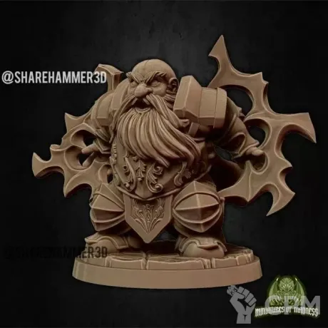 Описание картинки Runesmith от MrMetalHorror по цене 300руб | Свободный Рынок Миниатюр - СРМ
