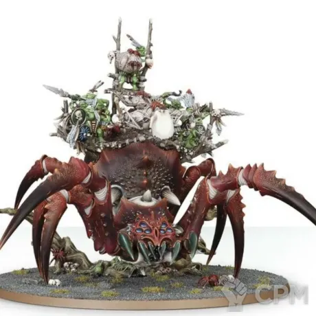 Описание картинки Arachnarok Spider with Flinger от MrMetalHorror по цене 4 500руб | Свободный Рынок Миниатюр - СРМ