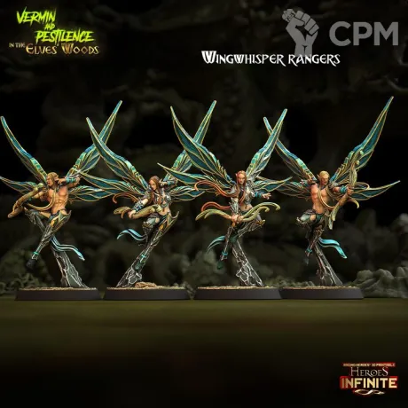 Описание картинки Wingwhisper rangers от 3Д-Печка по цене 250руб | Свободный Рынок Миниатюр - СРМ