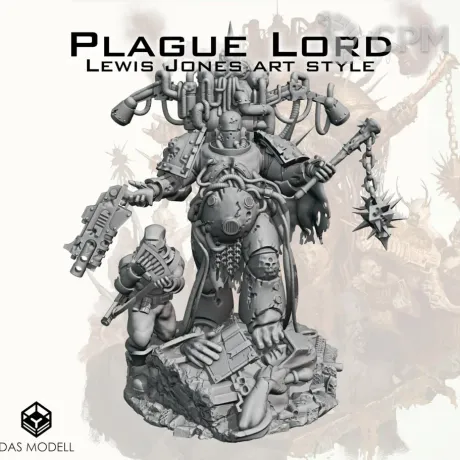 Описание картинки Death guard от MrMetalHorror по цене 500руб | Свободный Рынок Миниатюр - СРМ