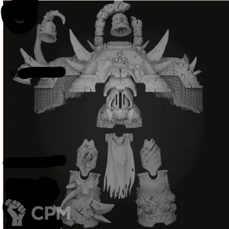 Описание картинки Chaos nurgle upgrade от Destr по цене 2 500руб | Свободный Рынок Миниатюр - СРМ