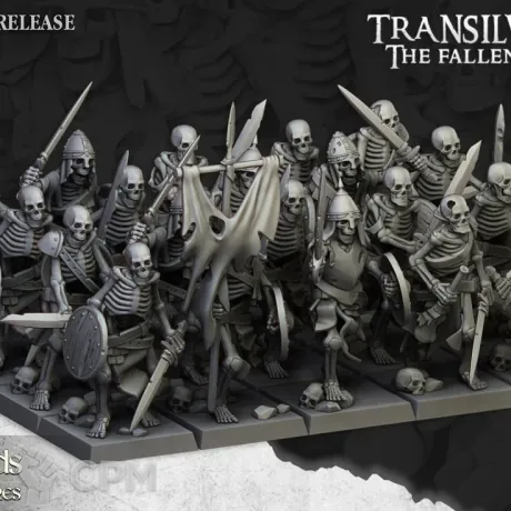 Описание картинки Deathrattle Skeletons / Skeletons Warriors - 20 Штук от MrMetalHorror по цене 1 800руб | Свободный Рынок Миниатюр - СРМ