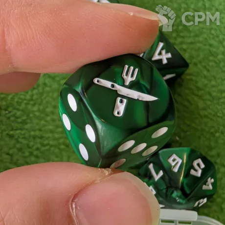 Описание картинки Bloodbowl halfling team dice set от rinaskela по цене 5 000руб | Свободный Рынок Миниатюр - СРМ