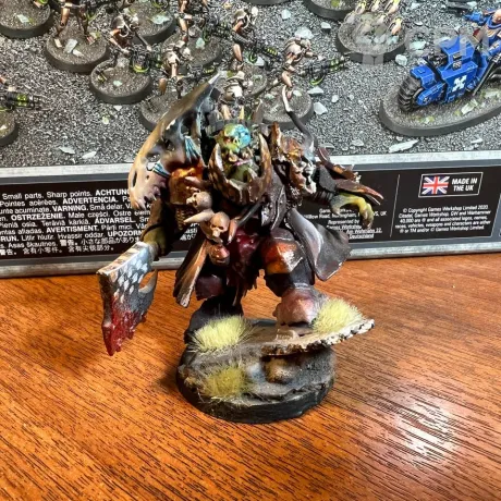 Описание картинки Warboss Варбос от Shayen по цене 950руб | Свободный Рынок Миниатюр - СРМ