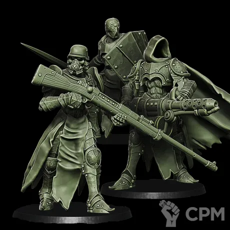 Описание картинки Ghosts of Nomansland - Anointed (With Legs) от Орки с наГорки по цене 600руб | Свободный Рынок Миниатюр - СРМ