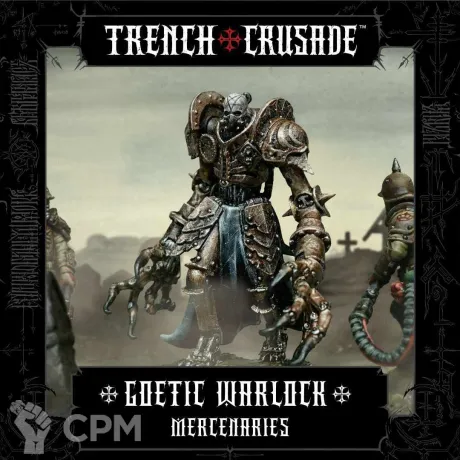 Описание картинки Goetic Warlock Mercenaries + база от Мастерская Крипов по цене 320руб | Свободный Рынок Миниатюр - СРМ