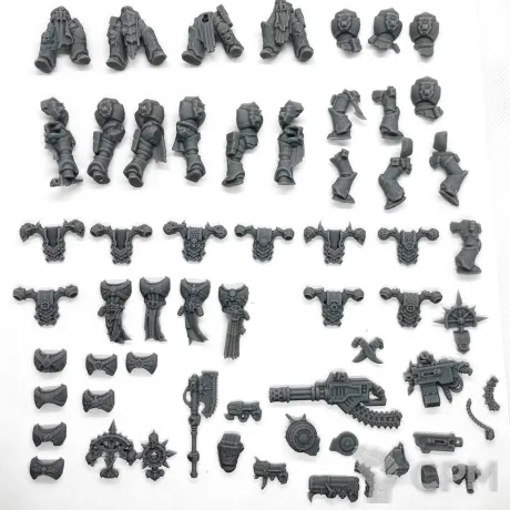 Описание картинки Chaos Space Marines Legionaries от VtorushinAdditiveTec по цене 1 150руб | Свободный Рынок Миниатюр - СРМ