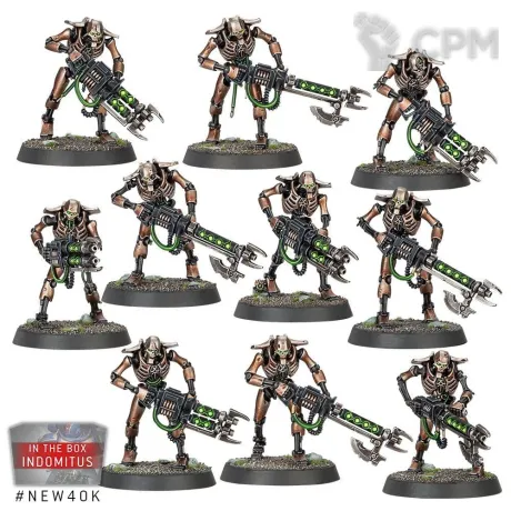 Описание картинки Necron Squad от @Avdohaprint по цене 1 000руб | Свободный Рынок Миниатюр - СРМ