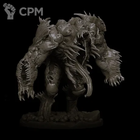 Описание картинки Chaos spawn. от Shizoface по цене 350руб | Свободный Рынок Миниатюр - СРМ