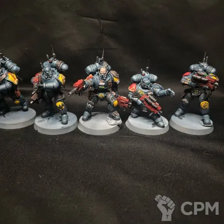 Описание картинки Phobos Strike Team Space Wolves от @Avdohaprint по цене 1 000руб | Свободный Рынок Миниатюр - СРМ