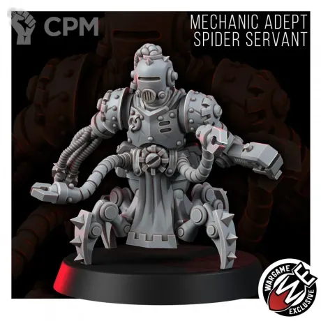 Описание картинки Dark Mechanicus Servitor Battleclade от MrMetalHorror по цене 150руб | Свободный Рынок Миниатюр - СРМ