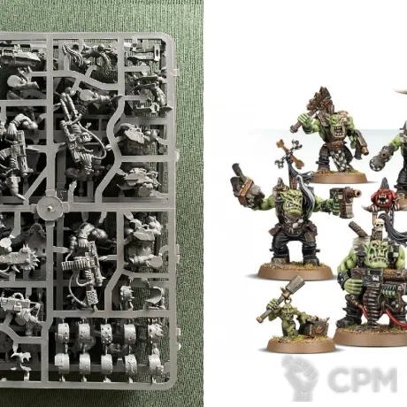 Описание картинки Ork Nobz от boldijon_kaifuyev по цене 3 500руб | Свободный Рынок Миниатюр - СРМ