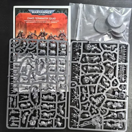 Описание картинки Chaos Terminator Squad от Defiler по цене 4 200руб | Свободный Рынок Миниатюр - СРМ