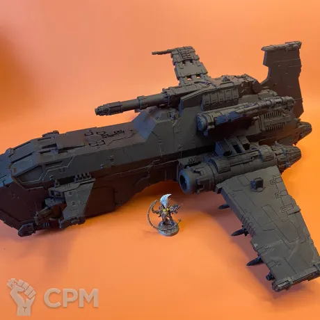 Описание картинки Thunderhawk Gunship от Milestone по цене 18 500руб | Свободный Рынок Миниатюр - СРМ