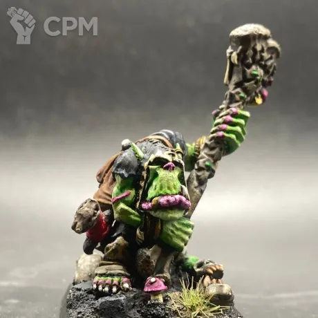 Описание картинки Orc Shaman Nazgob от Dark_Demogorgon по цене 3 000руб | Свободный Рынок Миниатюр - СРМ