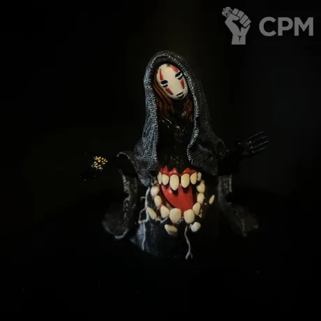 Описание картинки Безликий из аниме "Унесенные призраками" от Yak Evil по цене 5 000руб | Свободный Рынок Миниатюр - СРМ