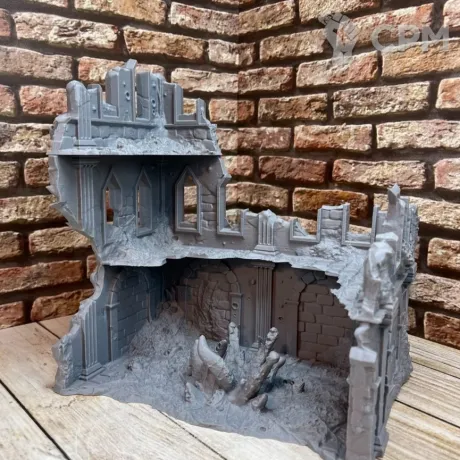Описание картинки Зараженные руины №9, Тираниды от HellHammer 3D Print по цене 2 000руб | Свободный Рынок Миниатюр - СРМ