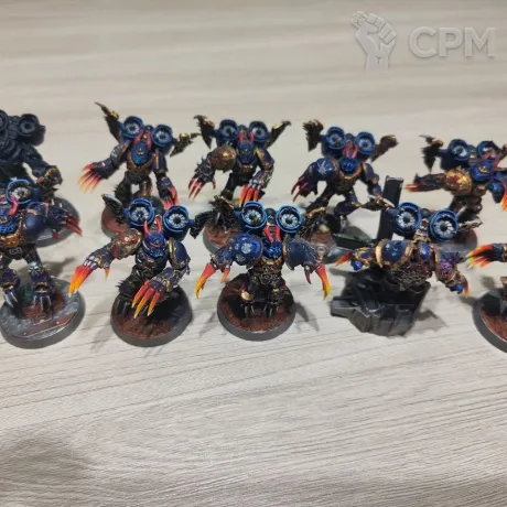 Описание картинки Warp Talons + Chaos Lord with Jump Pack от Isturnell по цене 8 500руб | Свободный Рынок Миниатюр - СРМ