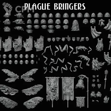 Описание картинки Plague bringers от Destr по цене 2 000руб | Свободный Рынок Миниатюр - СРМ