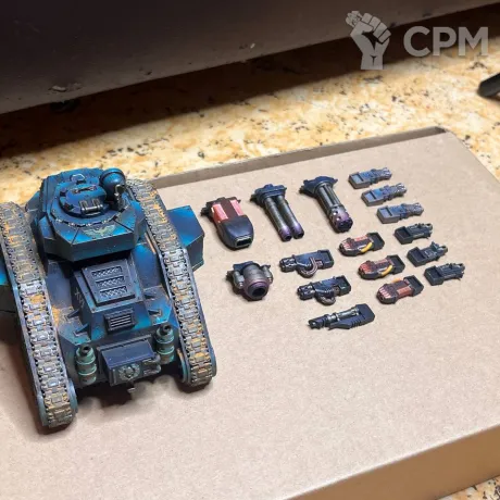 Описание картинки Leman Russ Executioner/Demolisher/Exterminator/Punisher от Aspid095 по цене 6 000руб | Свободный Рынок Миниатюр - СРМ