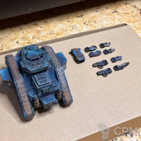 Описание картинки Leman Russ Executioner от Aspid095 по цене 5 500руб | Свободный Рынок Миниатюр - СРМ