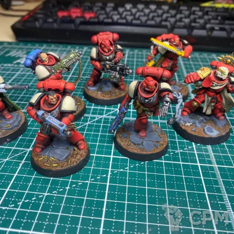 Описание картинки Warhammer Kill Team Blood Ravens + Габриэль Ангелос (опционально) от Shanghai по цене 5 600руб | Свободный Рынок Миниатюр - СРМ