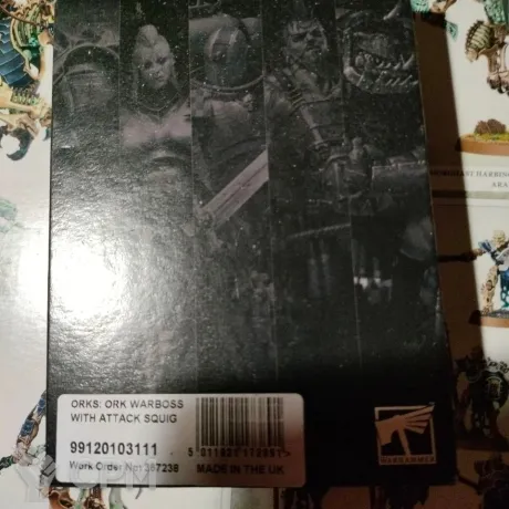 Описание картинки Ork Warboss with Attack Squig от Loika по цене 4 000руб | Свободный Рынок Миниатюр - СРМ