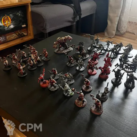 Описание картинки Продаю Khorne Bloodbound Goreblade Warband от  по цене 6 000руб | Свободный Рынок Миниатюр - СРМ
