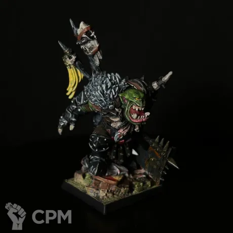 Описание картинки Black Orc Bigboss от WahaShop по цене 1 500руб | Свободный Рынок Миниатюр - СРМ