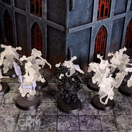 Описание картинки Khorne Berzerkers от Soroka по цене 1 100руб | Свободный Рынок Миниатюр - СРМ