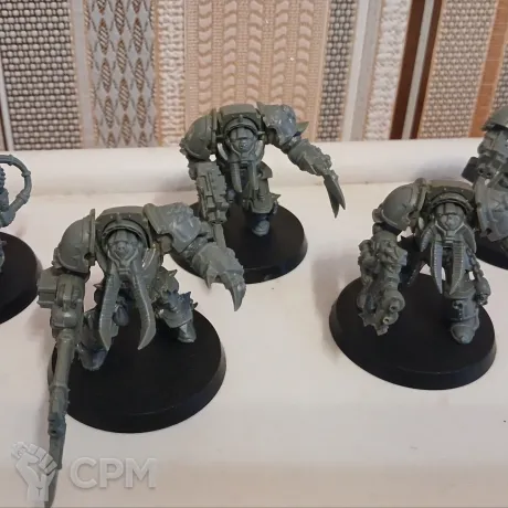 Описание картинки Chaos Space Marine Terminator Squad от User64034 по цене 3 500руб | Свободный Рынок Миниатюр - СРМ