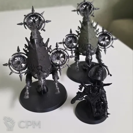 Описание картинки Noxious Blightbringer + 2 floated blight drone от AnoshinYevgeniy по цене 100руб | Свободный Рынок Миниатюр - СРМ