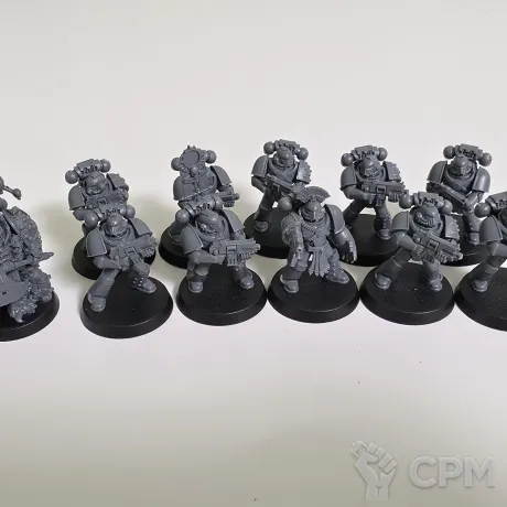 Описание картинки Legion Praetor + MK4 Tactical squad от AnoshinYevgeniy по цене 2 500руб | Свободный Рынок Миниатюр - СРМ