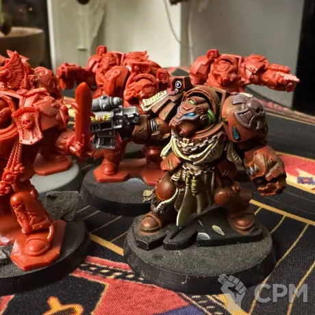 Описание картинки Blood Angels Terminators (Space Hulk 2009) от  по цене 10 000руб | Свободный Рынок Миниатюр - СРМ