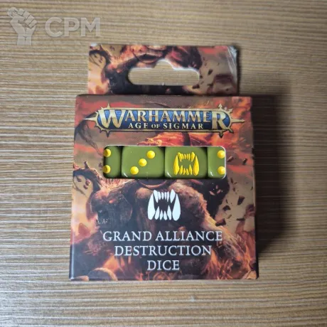Описание картинки Grand Alliance Destruction dice от nzr122 по цене 3 200руб | Свободный Рынок Миниатюр - СРМ