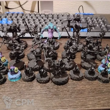 Описание картинки Goomspite Gitz Spearhead + Troggoth от Katbert по цене 12 000руб | Свободный Рынок Миниатюр - СРМ