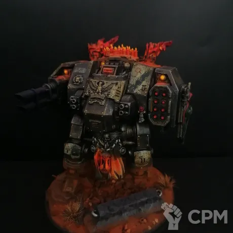 Описание картинки Dreadnought Ballstus Dark Angels Grimark от @Avdohaprint по цене 6 000руб | Свободный Рынок Миниатюр - СРМ
