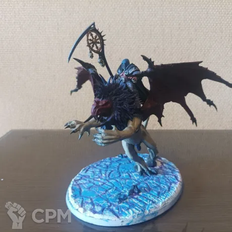 Описание картинки Chaos Sorcerer Lord/Chaos Lord on Manticore от LordNest по цене 5 000руб | Свободный Рынок Миниатюр - СРМ